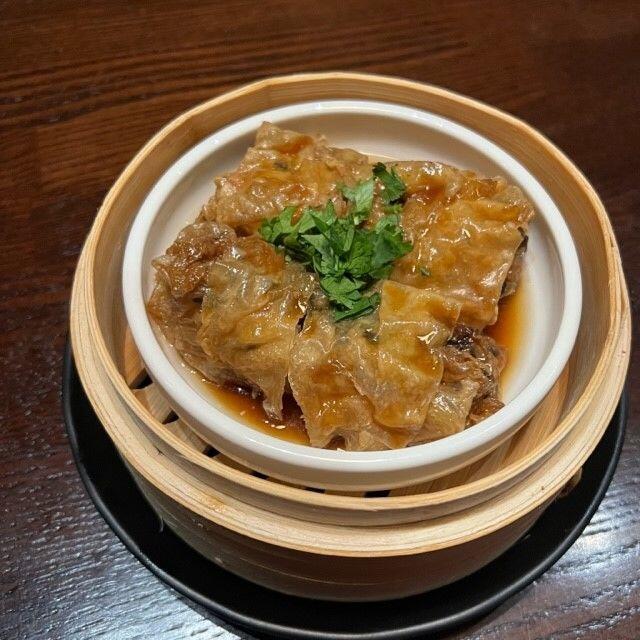 Steamed Tofu Skin Roll